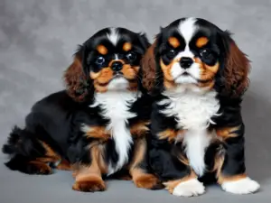 Black and Tan Cavalier King Charles Spaniel