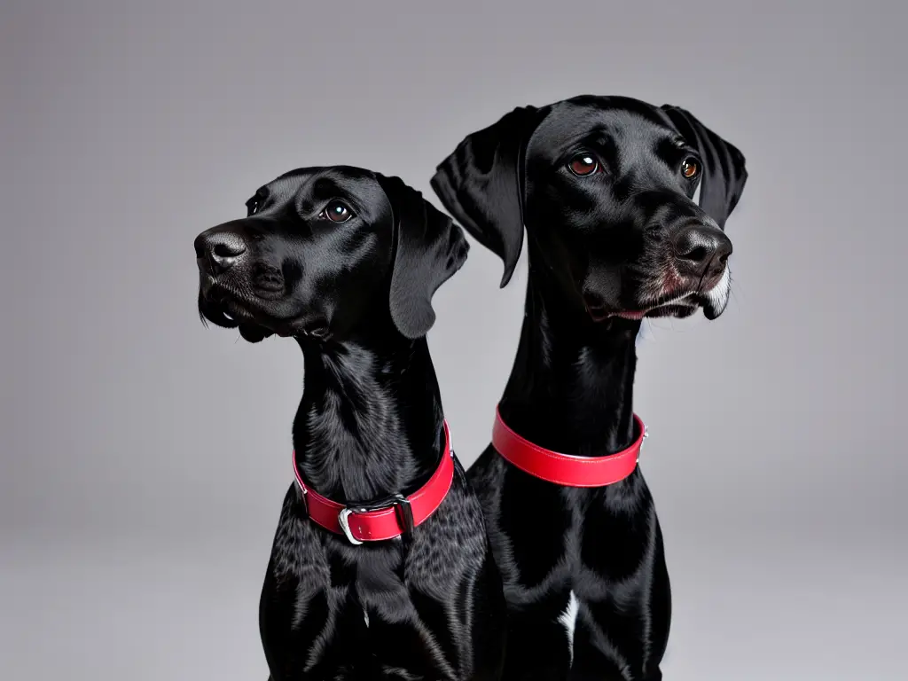 German Shorthaired Pointer Color Black