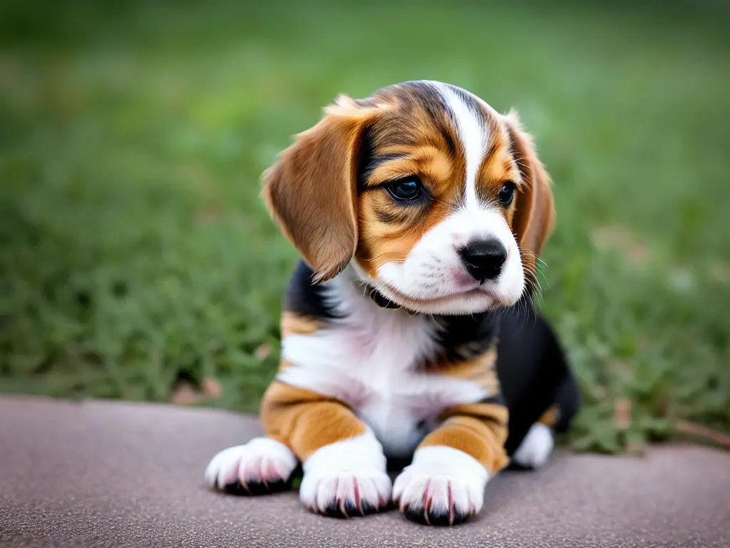 cute beagle puppy