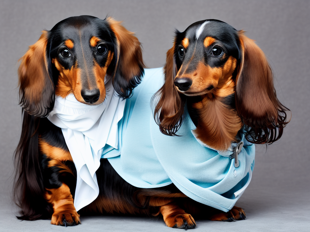 long haired dachshund grooming