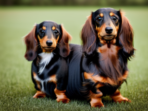 long haired dachshunds
