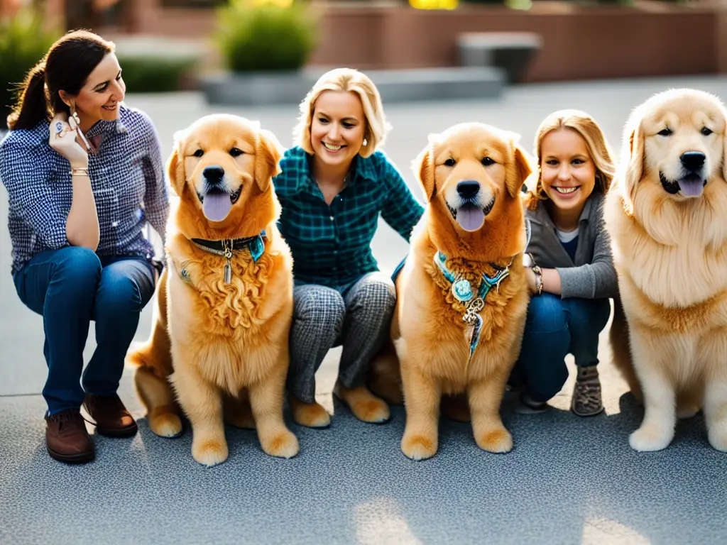 socializing golden retrievers