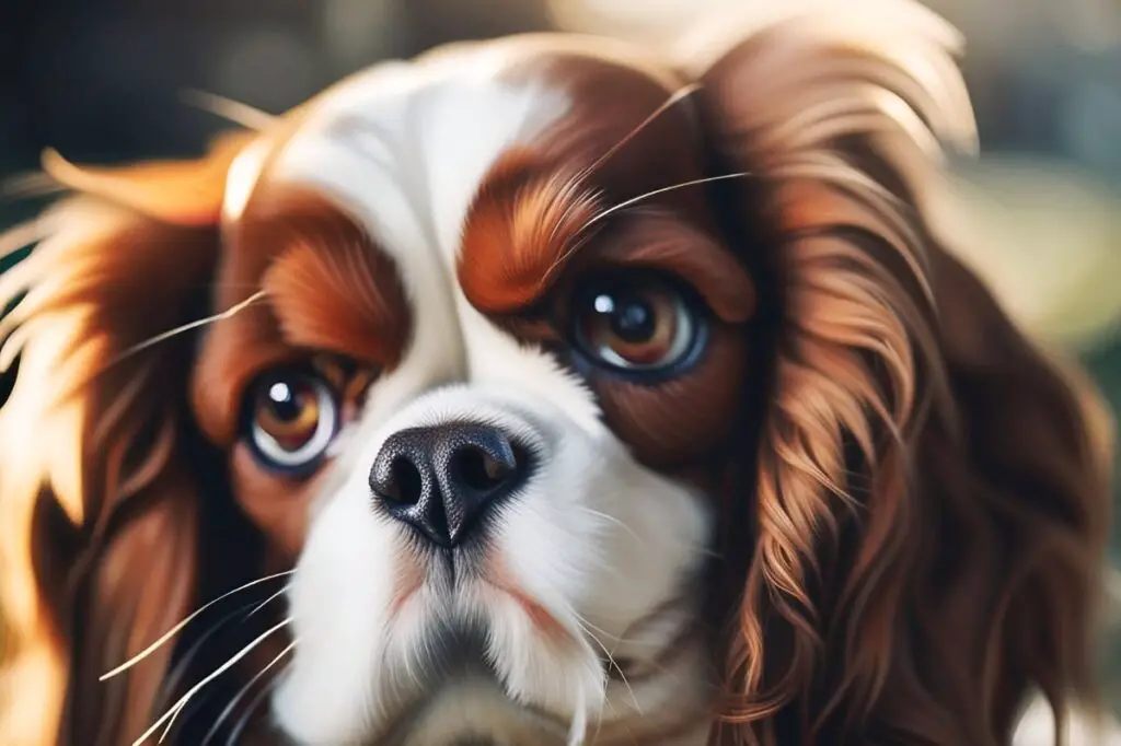 Expressive Cavalier ing Charles Spaniel Eyes