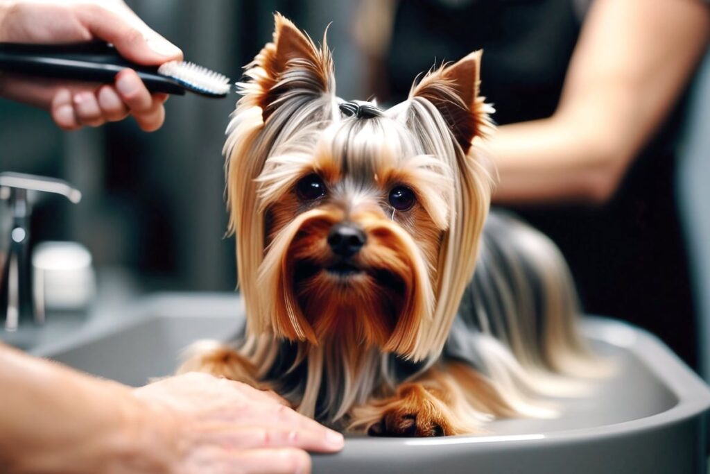 Grooming your Yorkie