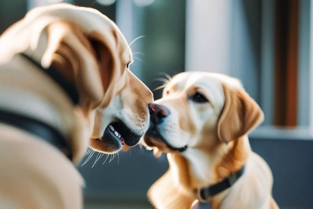 Playful puppy companions