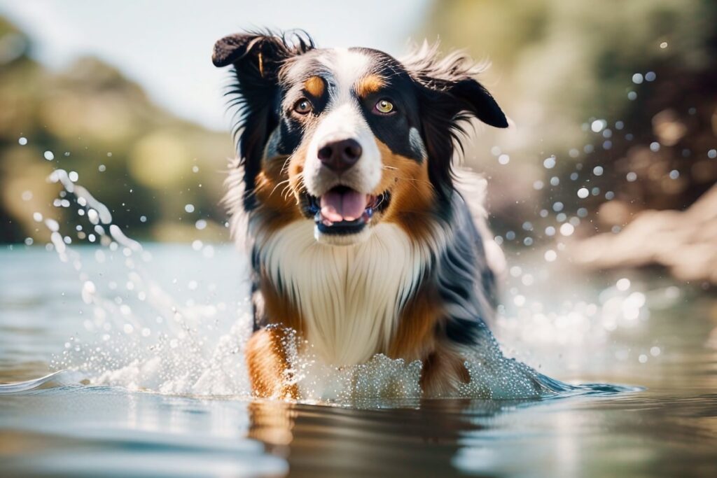 What to do if your aussie is scared of the water