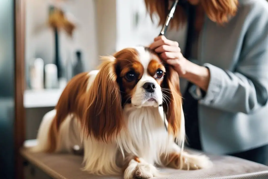 distinguishing features of Cavalier King Charles Spaniels is their beautiful coat 1