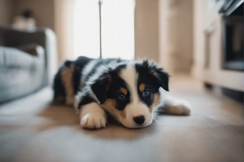 Australian Shepherd puppy training