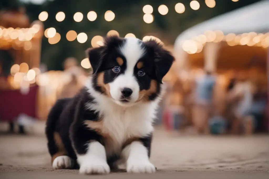 Australian Shepherd tri color