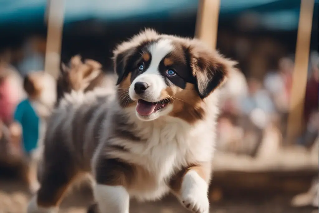 Australian Shepherd white