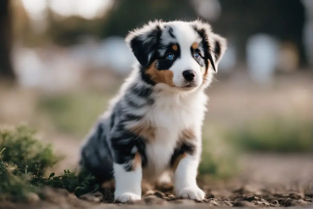 Blue Merle Australian Shepherd Grooming