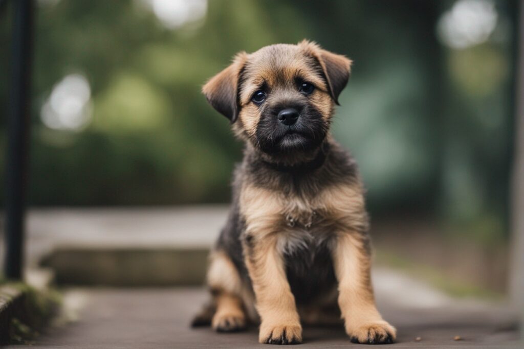Border Terrier puppy training
