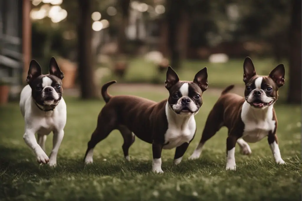 Boston Terrier black