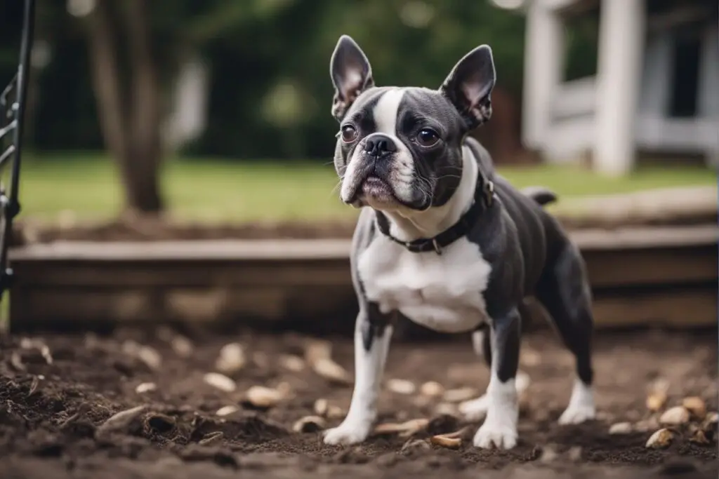 Boston Terrier blue genetics