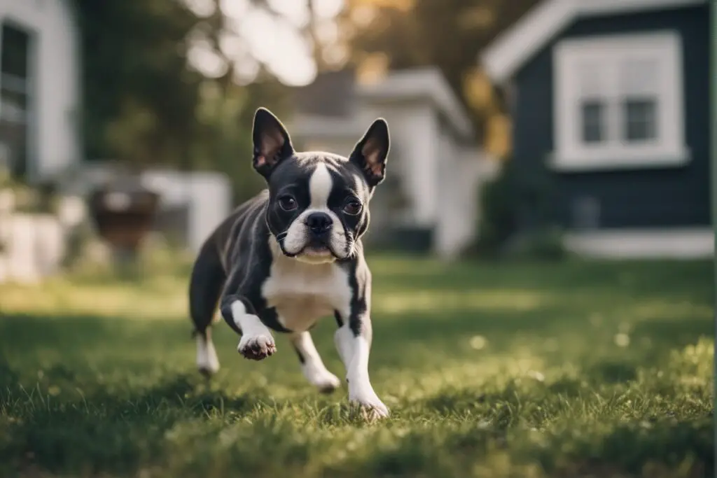 Boston Terrier blue nose