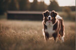 Brown Australian Shepherd