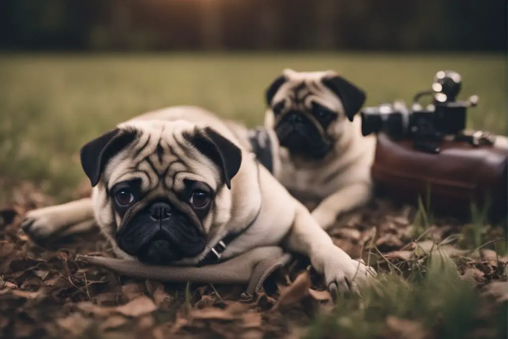 Pug biting behavior