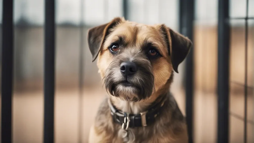 Adopting a border terrier from a rescue organization
