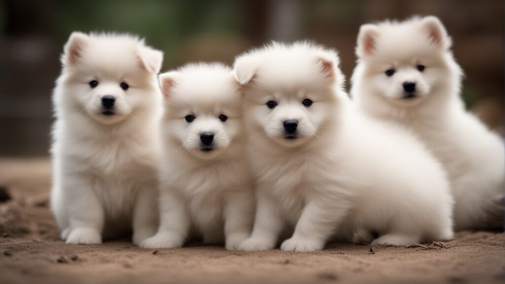 American Eskimo Puppies grooming needs