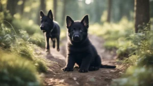 Black German Shepherd