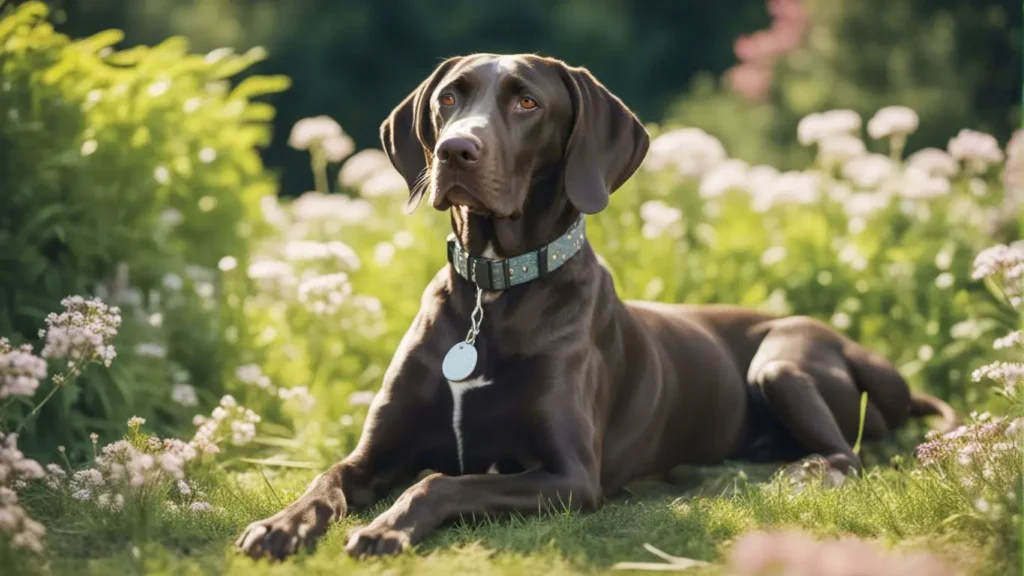 German Shorthaired Pointer Hunting dog 