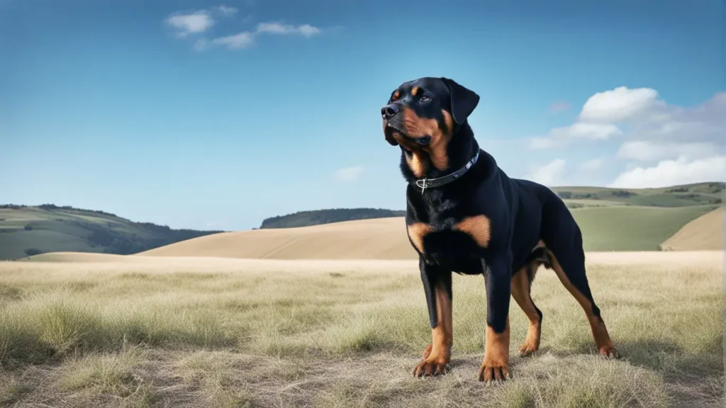 Rottweiler as a police dog