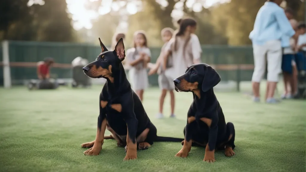 Socialization for a Doberman Puppy