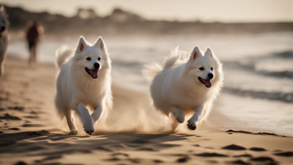 exercise is vital in an American Eskimo dogs life