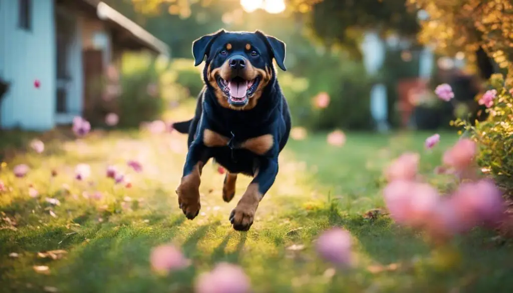 rottweiler speed